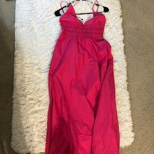 Zara hot pink dress medium